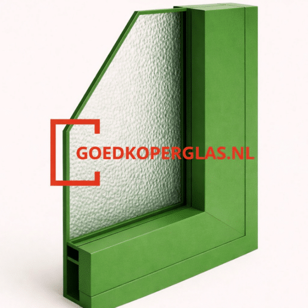 Enkelglas Gefigureerd