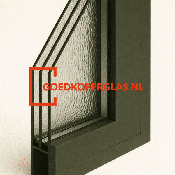 Triple- Gefigureerdglas HR+++