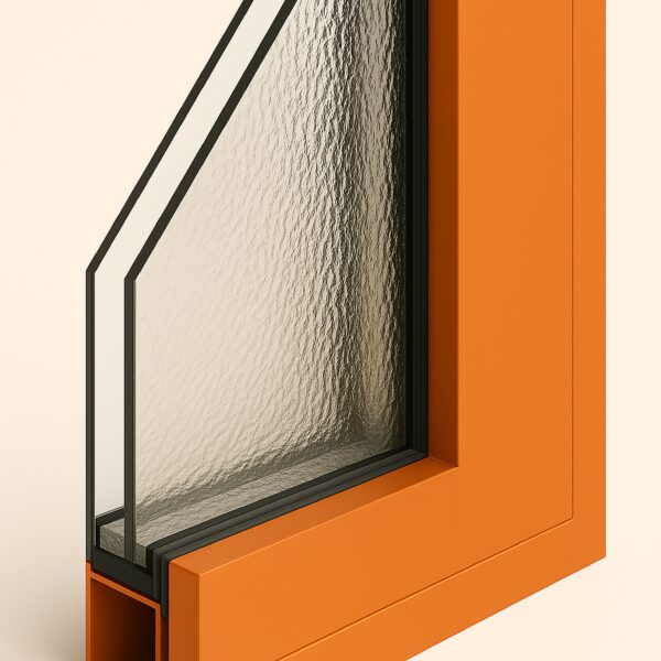 Gefigureerdglas HR+++ 1.0 Crepi (extra isolerend)