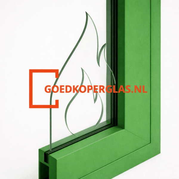 Brandwerend enkelglas GG